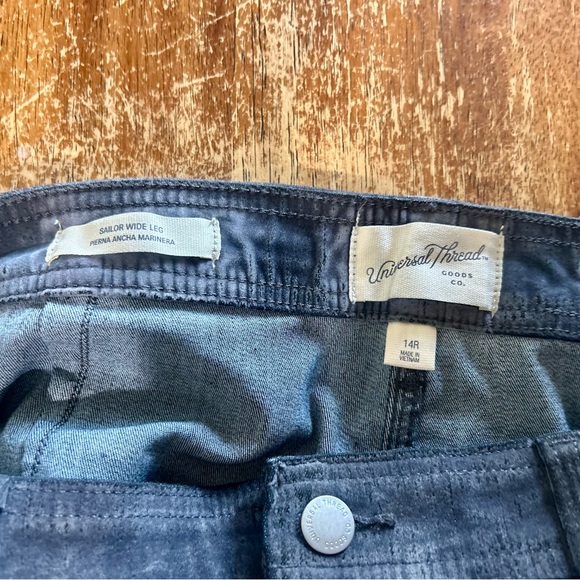 Universal Thread Wide Leg Pants - Dark Blue - Picture 3 of 6